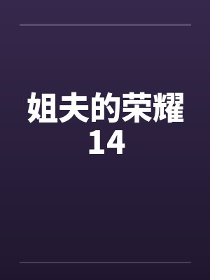 姐夫的荣耀14