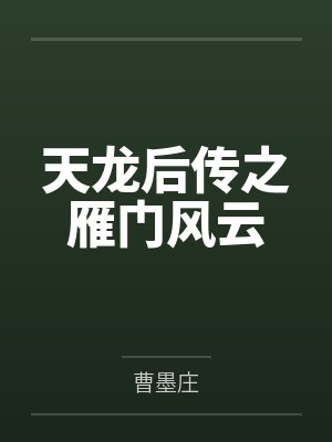 天龙后传之雁门风云